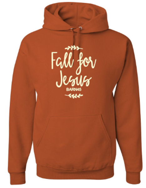 Barn 45 Fall For Jesus Unisex Hoodie