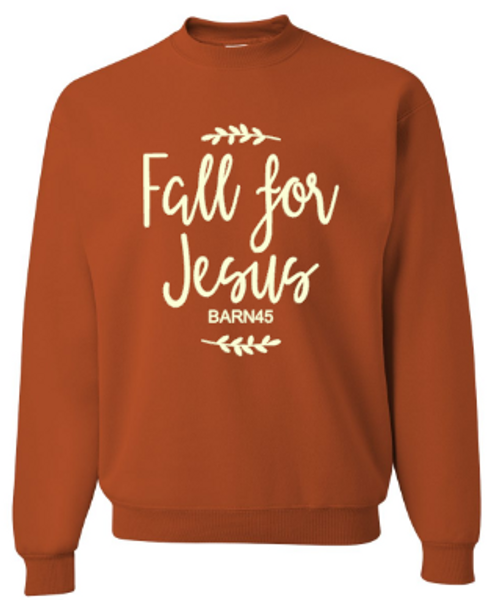Barn 45 Fall For Jesus Unisex Crewneck