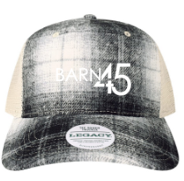 B45 Roadie Trucker Flannel Hat