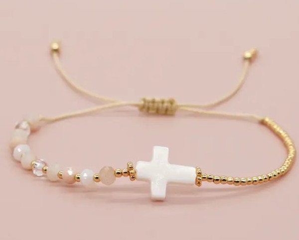 Harbor Church Bohemian Cross Bracelet