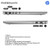 HP ProBook 4 G1iR Intel Core 5 120U Laptop 40.6 cm (16") WUXGA 8 GB DDR5-SDRAM 256 GB SSD Wi-Fi 6E (802.11ax) Windows 11 Pro Silver