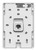 Ruijie Networks RG-RAP72-WALL wireless access point 3570 Mbit/s White Power over Ethernet (PoE)