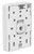 Ruijie Networks RG-RAP72-WALL wireless access point 3570 Mbit/s White Power over Ethernet (PoE)