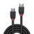 Lindy 2m 8K60Hz HDMI Cable, Black Line