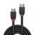 Lindy 0.5m 8K60Hz HDMI Cable, Black Line