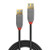 Lindy 1m USB 3.2 Type A Extension Cable, 5Gbps, Anthra Line