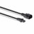 Lindy 1m IEC C14 to IEC C7 (Figure 8) Power Cable