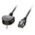 Lindy 3m UK 3 Pin Plug To IEC C13 Mains Power Cable, Black