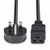 Lindy 2m UK 3 Pin Plug to IEC C19 Power Cable. Black