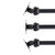 Lindy LCD and LED Multi Joint Cantilever TV Wall Bracket Mount upto 10kg, Black