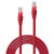 Lindy 0.5m Cat.6 U/UTP Network Cable, Red