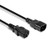 Lindy 0.5m IEC Extension Cable, Black