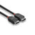 Lindy 0.5m DisplayPort 1.2 Cable, Black Line