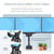 StarTech.com Desk Mount Triple Monitor Arm For Up To Three 27in Screens, VESA 75x75/100x100, Tool-Less Arm Adjustments, C-Clamp/Grommet Mount, Mechanical Spring Arm