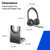 HP Poly Voyager 4320 Microsoft Teams Certified Headset +BT700 dongle +Charging Stand