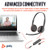 HP Poly Blackwire 3225 Stereo USB-C Headset +3.5mm Plug +USB-C/A Adapter