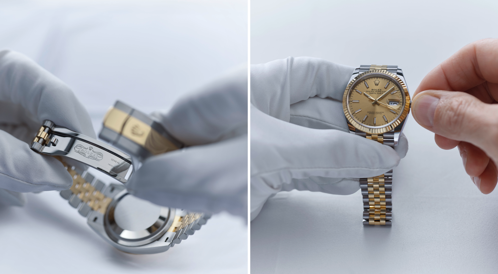 rolex servicing procedure