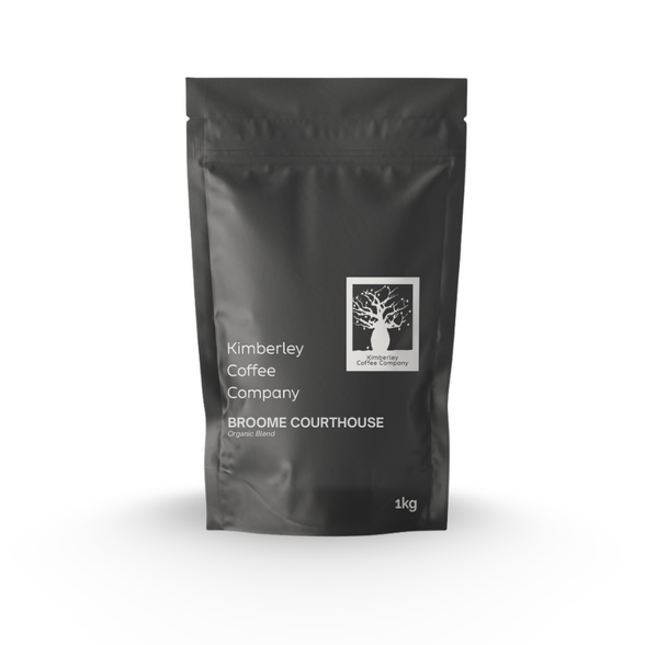 Broome courthouse blend organic award winning coffee