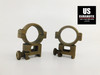 Vortex Hunter Riflescope Rings 30mm High Weaver Style Burnt Bronze 30MRNG-H