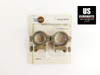Vortex Hunter Riflescope Rings 30mm Medium Weaver Style Flat Dark Earth 30MRNG-M