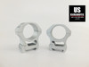 Vortex Pro Series 30mm High Weaver Style Scope Rings Satin Silver PR30-H