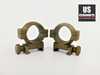 Vortex Hunter Riflescope Rings 1" Medium Weaver Style Burnt Bronze Ring-M