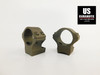 Talley Scope Ring/Base 1" Low for Browning X-Bolt Smoked Bronze 930735