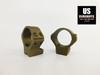 Talley Scope Ring/Base 30mm Low for Browning X-Bolt Burnt Bronze 730735