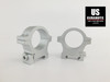 Leupold Open Range 30mm Medium Weaver-Style Scope Rings Satin Silver 180947