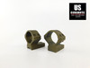 Talley Scope Ring/Base 1" Low for Remington 700 Burnt Bronze 93X700