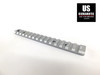 Warne Tikka T3 Mountain Tech Tactical Rail 0-MOA Satin Silver 76T3M