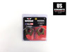 Warne Maxima Horizontal 1" PA Low Weaver Style Rings Burnt Bronze 500M