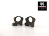Warne Mountain Tech 1" Medium Weaver Style Rings Smoked Bronze 7201M