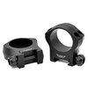 Warne Mountain Tech 30mm Medium Weaver Style Rings Matte 7214M