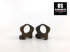 Warne Mountain Tech 30mm Medium Weaver Style Rings Burnt Bronze 7214M