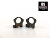 Warne Mountain Tech 30mm Medium Weaver Style Rings Smoked Bronze 7214M
