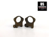 Warne Mountain Tech 30mm High Weaver Style Rings Burnt Bronze 7215M