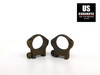 Warne Mountain Tech 34mm Medium Weaver Style Rings Burnt Bronze 7221M