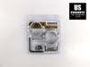 Leupold BackCountry Cross-Slot 34mm High Weaver Style Rings Satin Silver 175122
