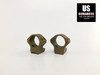Browning X-Bolt X-Lock l" Low Integrated Scope Mounts Burnt Bronze 12501