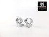 Talley Scope Ring/Base 1" Medium for Remington 700 (8-40) Satin Silver 948700