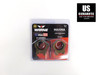 Warne Maxima Horizontal 30mm, PA Medium Weaver Style Rings Burnt Bronze 514M