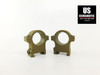 Leupold Open Range 1" High Weaver-Style Scope Rings Flat Dark Earth 180945