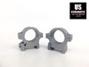 Leupold Open Range 1" Low Weaver-Style Scope Rings Crushed Silver 180943