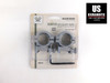 Vortex Hunter Riflescope Rings 1" Medium Weaver Style Crushed Silver Ring-M