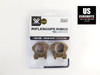 Vortex Pro Series 1" Medium Weaver Style Scope Rings Burnt Bronze PR1-M
