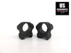Vortex Pro Series 1" Medium Weaver Style Scope Rings Tungsten PR1-M