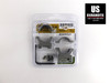 Leupold BackCountry Cross-Slot 1" Medium Weaver Style Rings Gun Metal Grey 175117
