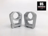 Vortex Sport Riflescope Rings 1" Extra High Weaver Style Satin Silver SPT1-XH