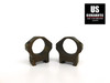 Warne Maxima Horizontal 30mm, PA Medium Weaver Style Rings Burnt Bronze 514M